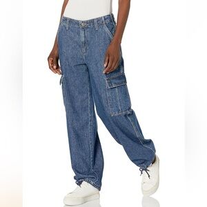 Levi's Women's Jeans '94 Baggy Cargo Mid Rise  Size 27 X 32